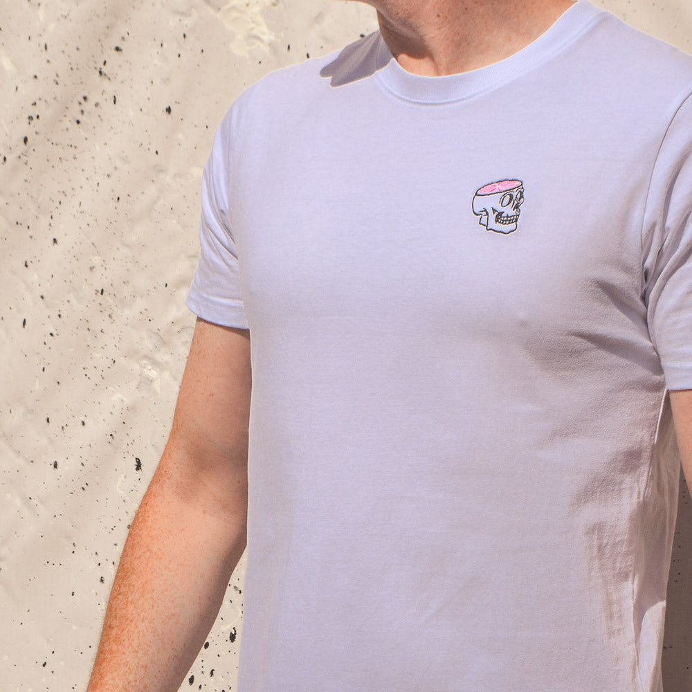 White T - Embroidered