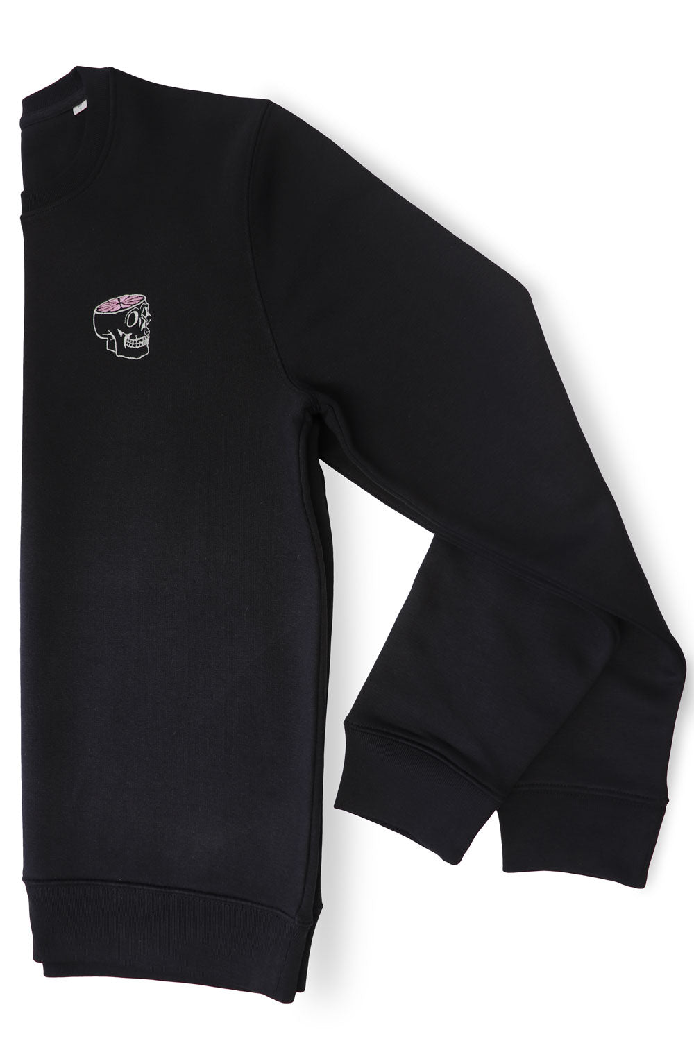Black Sweater - Embroidered