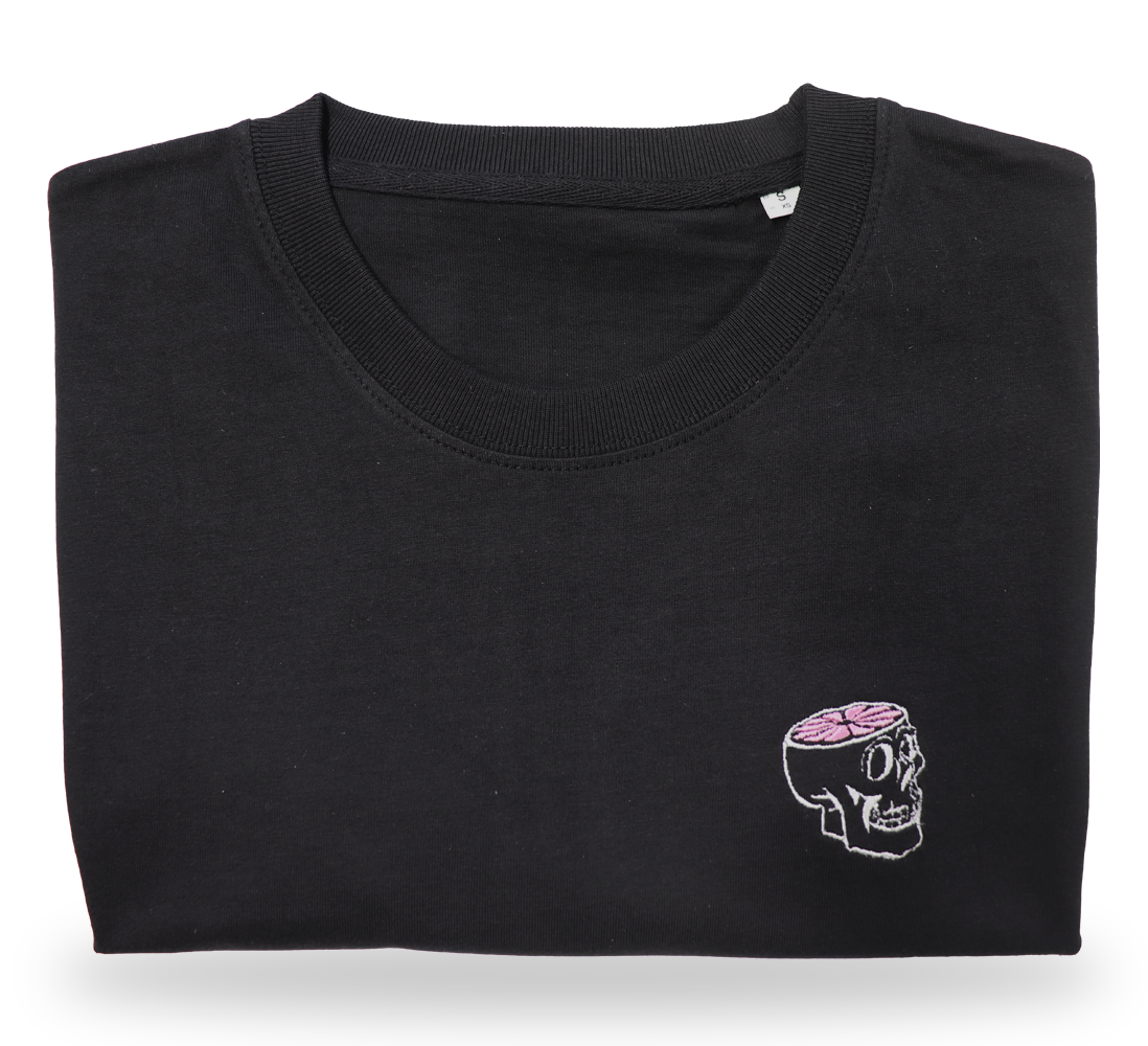 Black T - Embroidered