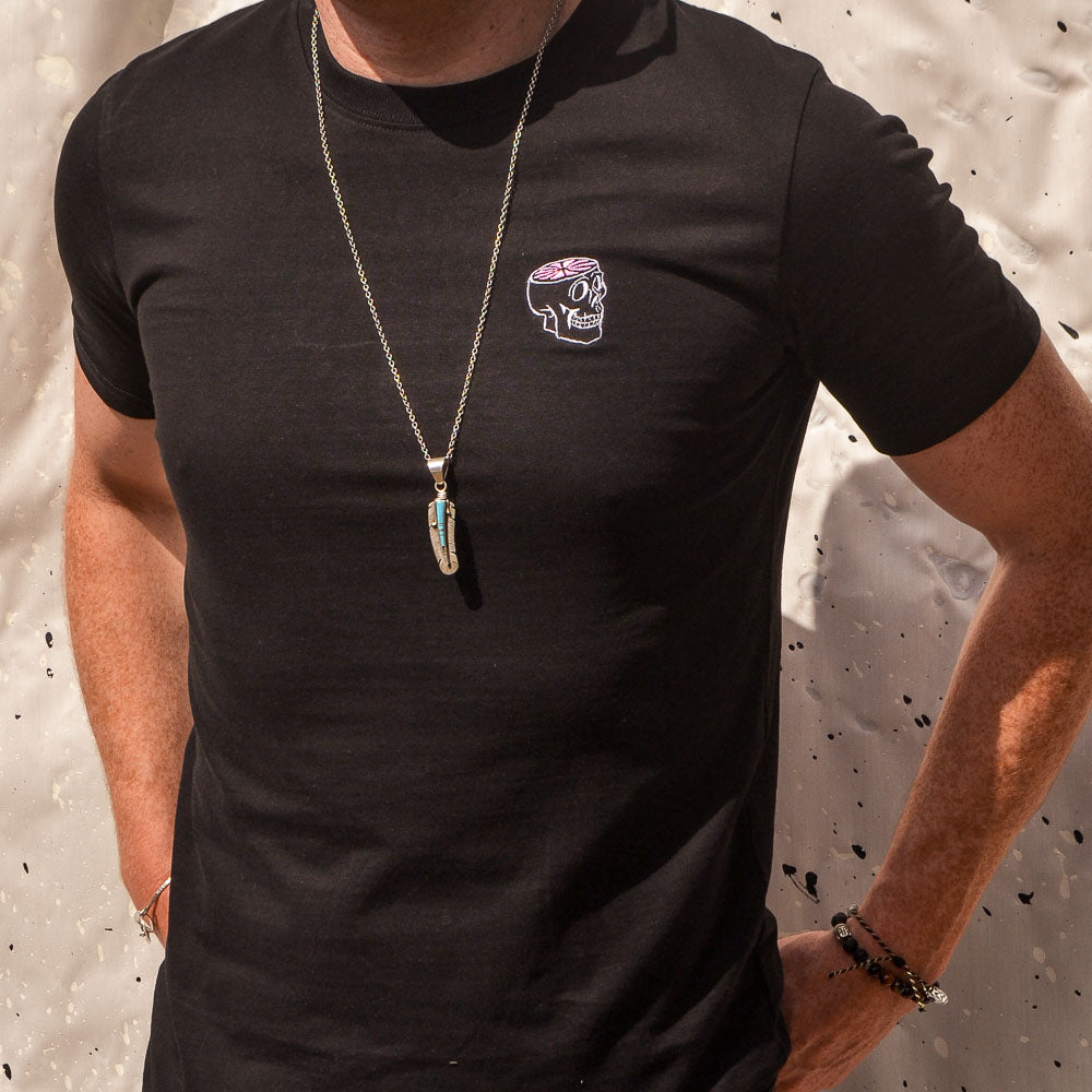 Black T - Embroidered